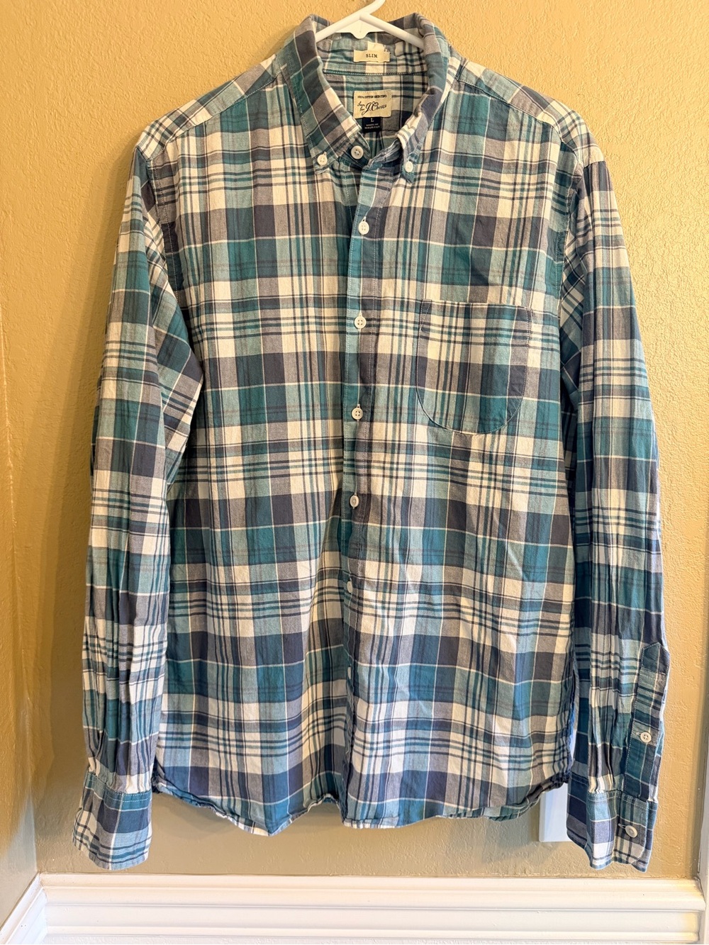 J.Crew cotton Plaid Button-Down Shirt - Men